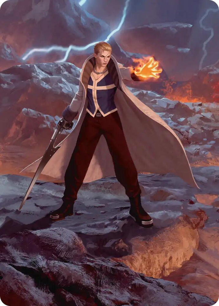 Seifer, Balamb Rival Scene Art Card [FINAL FANTASY Art Series] Magic: The Gathering