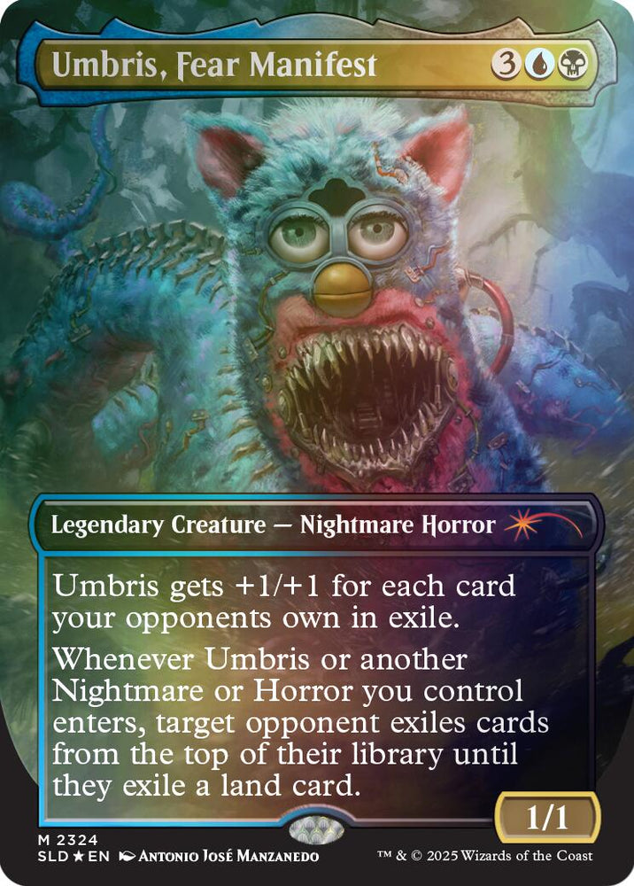 Umbris, Fear Manifest (Rainbow Foil) [Secret Lair Drop Series] Magic: The Gathering