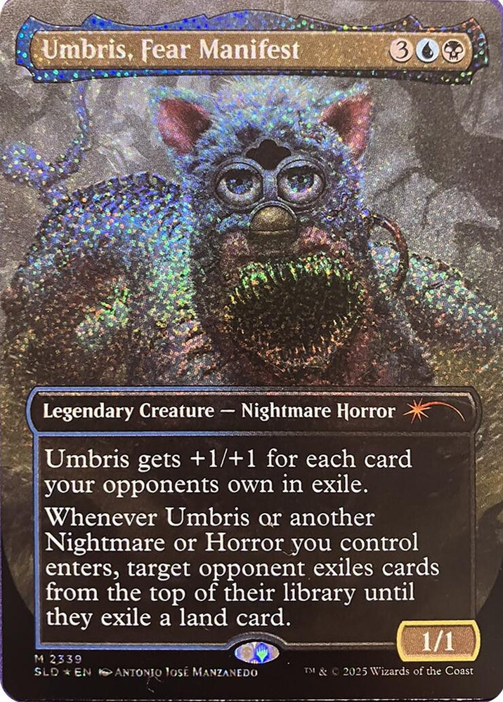 Umbris, Fear Manifest (Confetti Foil) [Secret Lair Drop Series] Magic: The Gathering