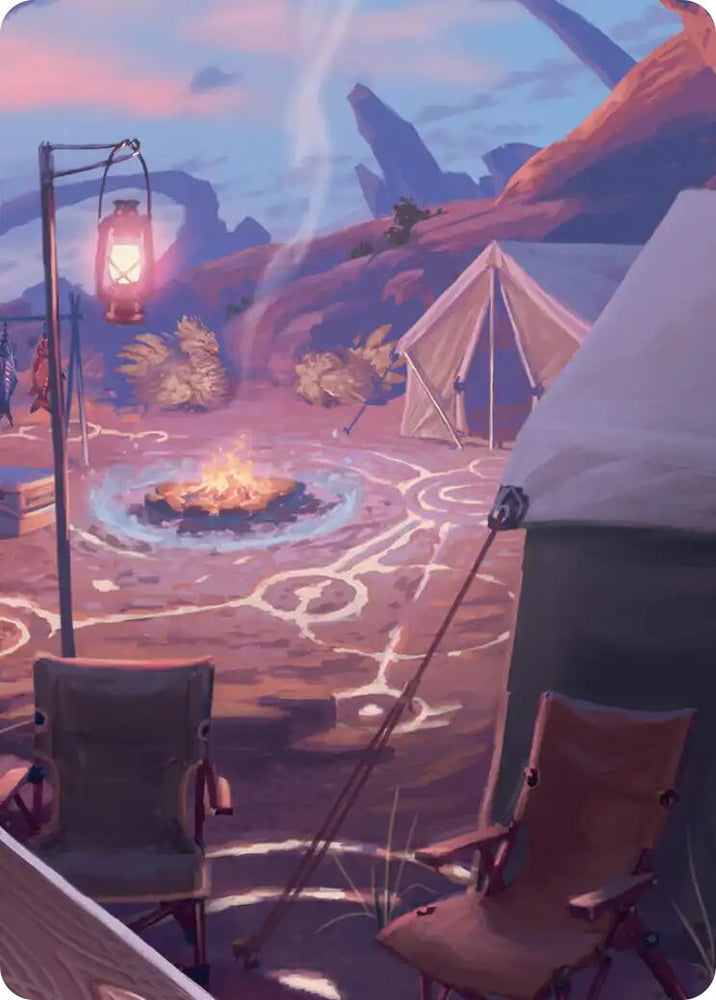 Chocobo Camp Scene Art Card [FINAL FANTASY Art Series] Magic: The Gathering