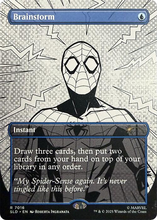 Brainstorm (7016) [Secret Lair Drop Series] Magic: The Gathering