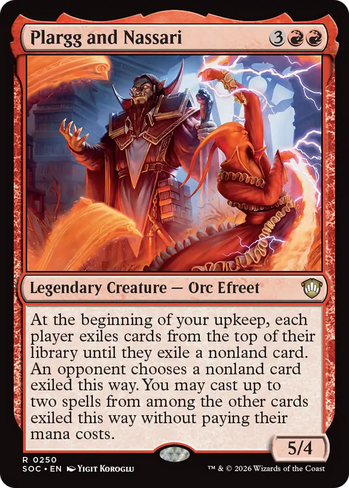 Plargg and Nassari [Secrets of Strixhaven Commander] Magic: The Gathering