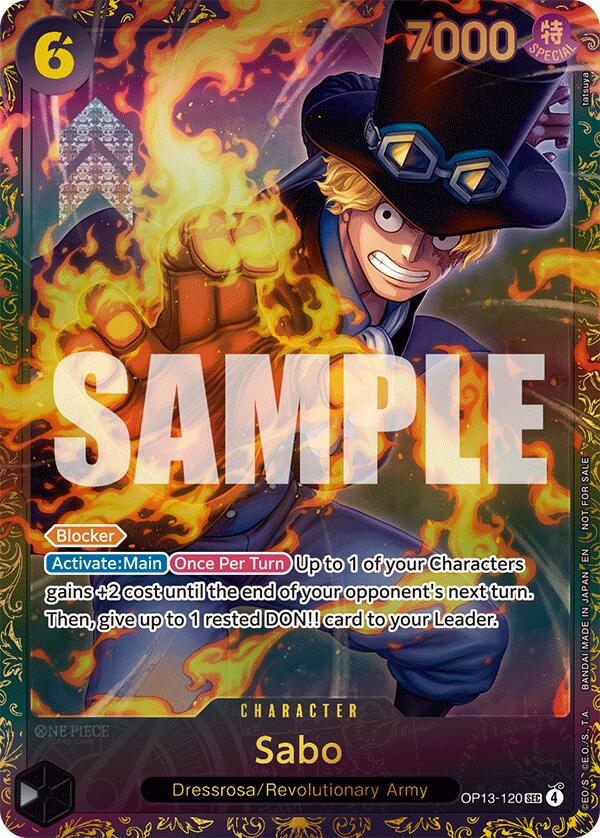 Sabo (Store Treasure Cup 2025) [One Piece Promotion Cards] Bandai