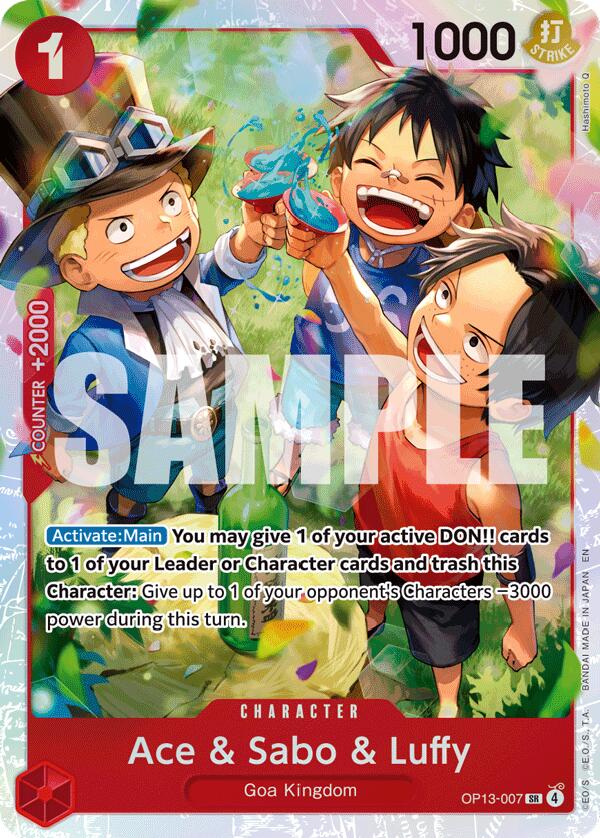 Ace & Sabo & Luffy [Carrying On His Will] Bandai