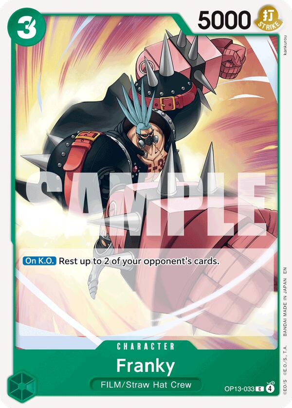 Franky [Carrying On His Will] Bandai