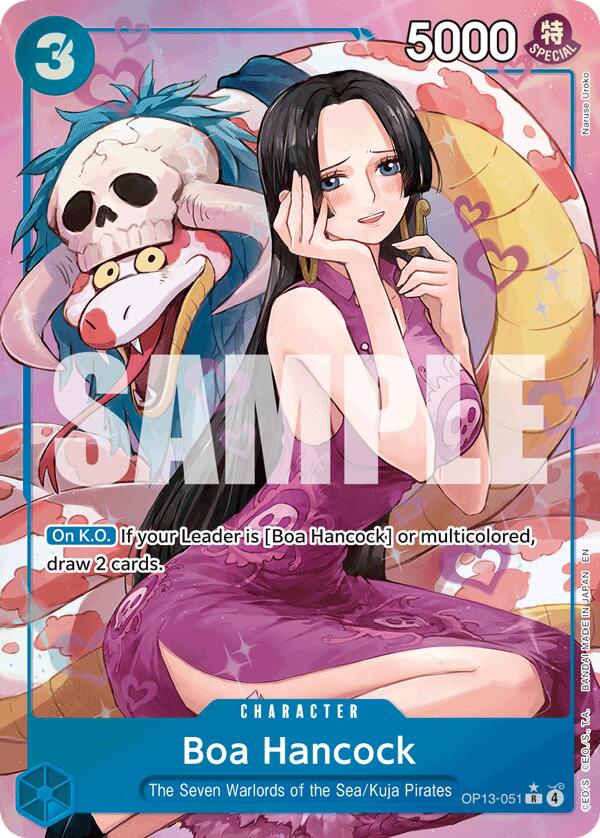 Boa Hancock (Alternate Art) [Carrying On His Will] Bandai