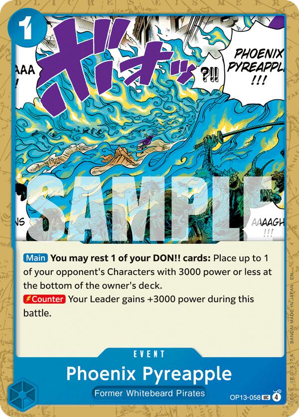 Phoenix Pyreapple [Carrying On His Will] Bandai