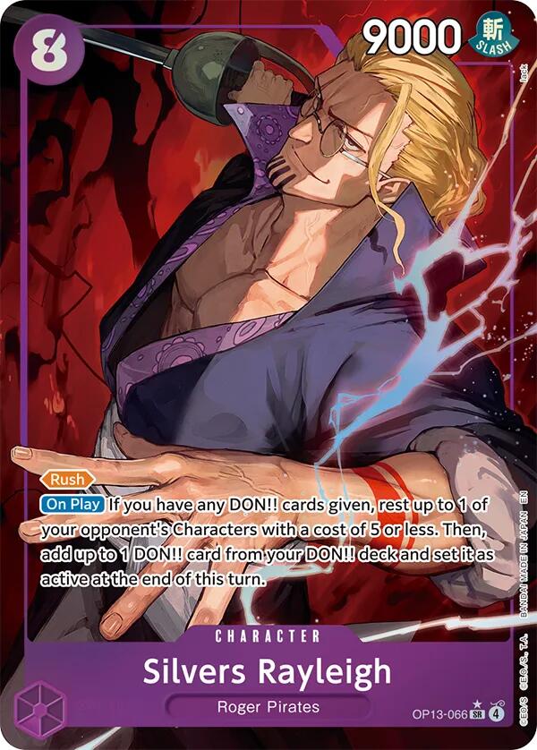 Silvers Rayleigh (Alternate Art) [Carrying On His Will] Bandai