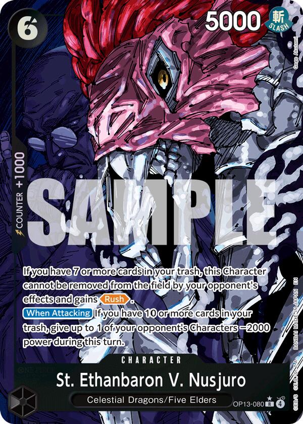 St. Ethanbaron V. Nusjuro (Alternate Art) [Carrying On His Will] Bandai