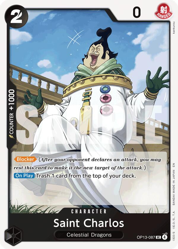 Saint Charlos [Carrying On His Will] Bandai