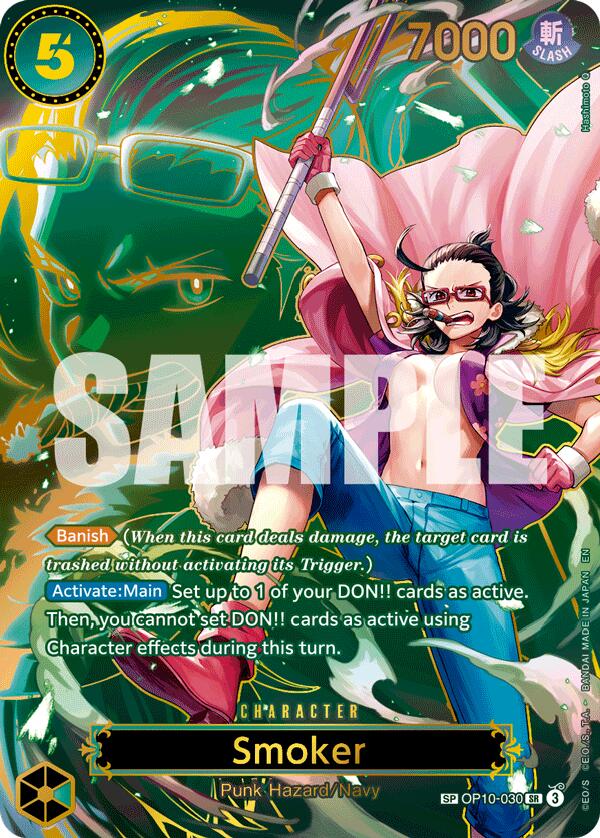 Smoker (OP10-030) (SP) [Carrying On His Will] Bandai