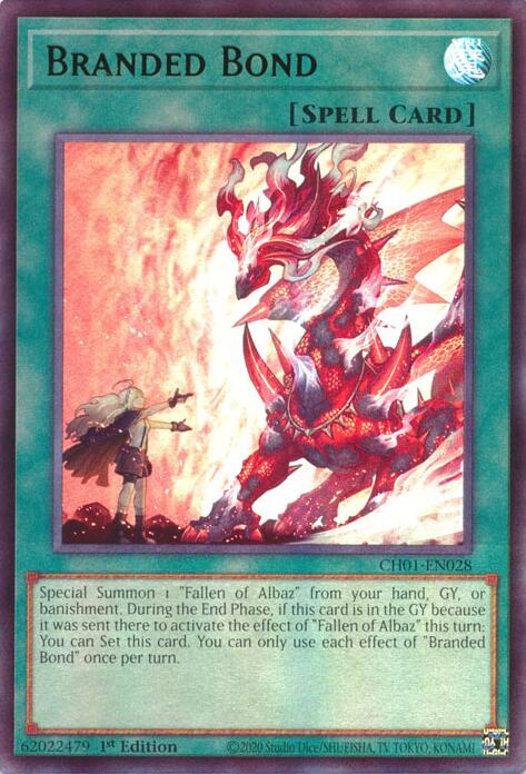 Branded Bond [CH01-EN028] Ultra Rare Yu-Gi-Oh!