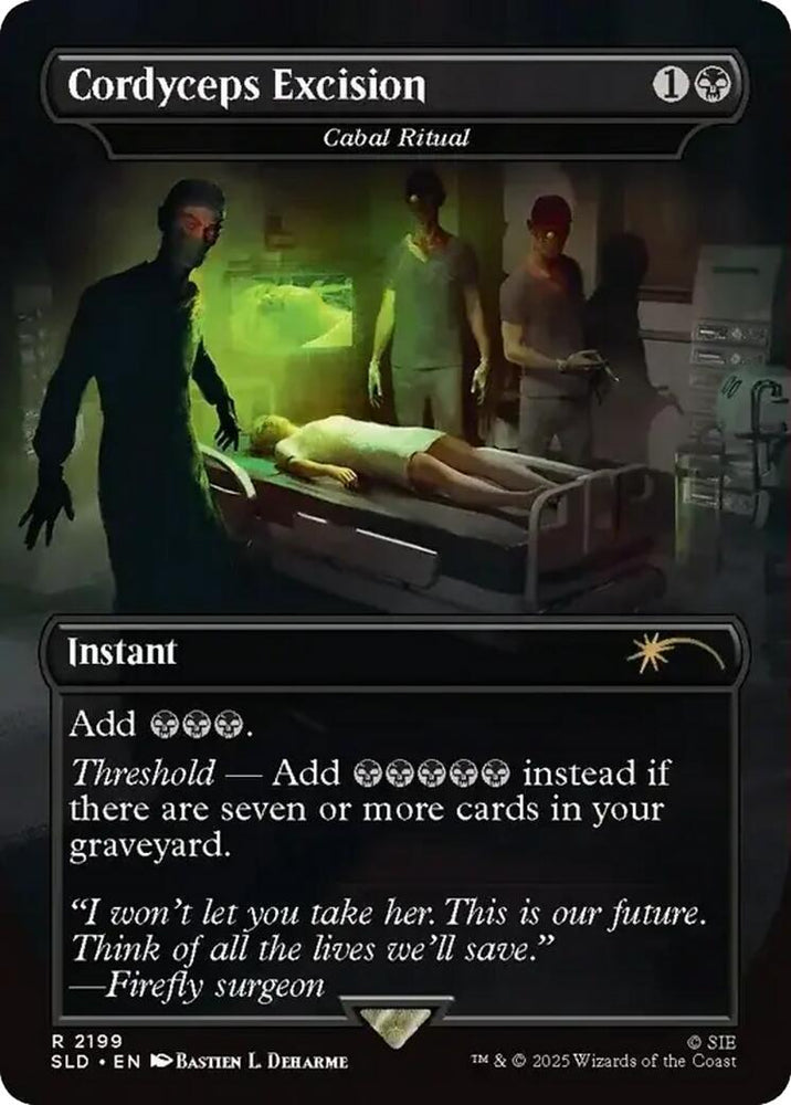 Cordyceps Excision - Cabal Ritual [Secret Lair Drop Series] Magic: The Gathering