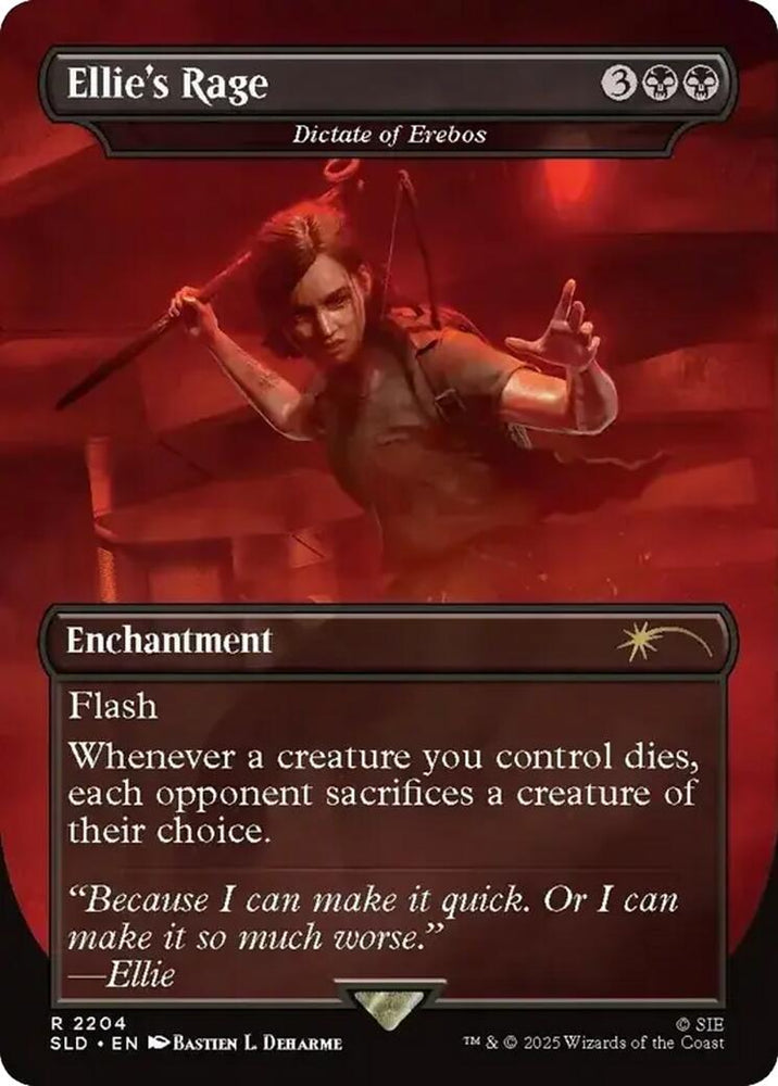 Ellie's Rage - Dictate of Erebos [Secret Lair Drop Series] Magic: The Gathering
