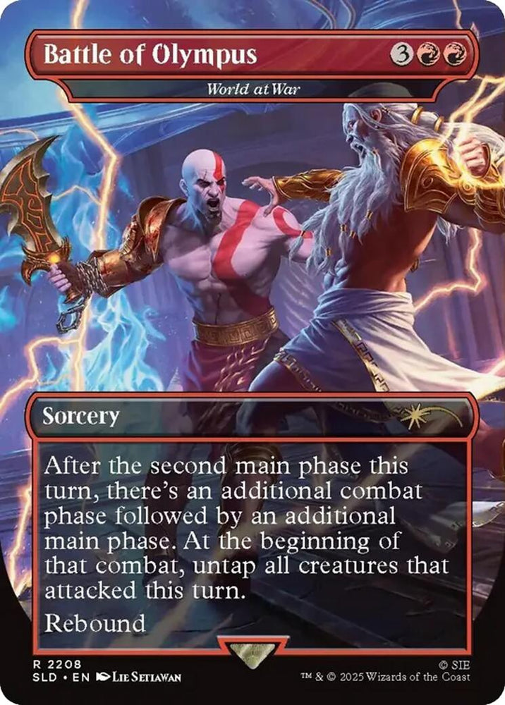Battle of Olympus - World at War [Secret Lair Drop Series] Magic: The Gathering