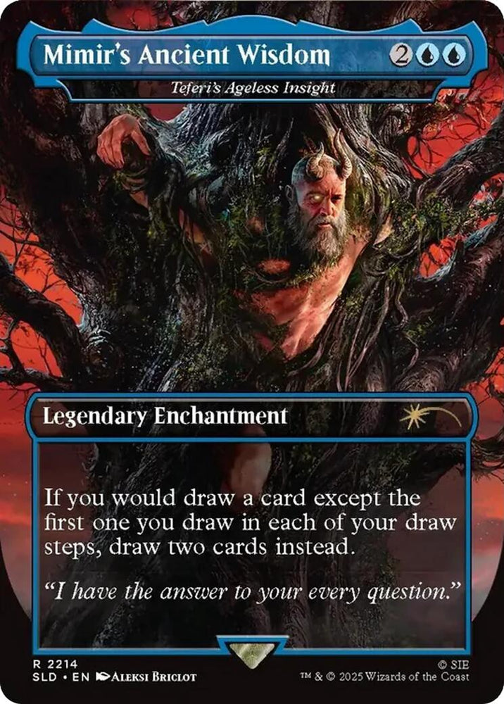 Mimir's Ancient Wisdom - Teferi's Ageless Insight [Secret Lair Drop Series] Magic: The Gathering