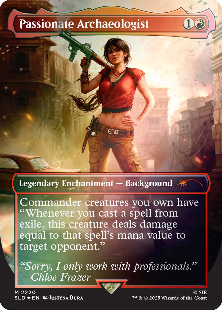 Passionate Archaeologist (Rainbow Foil) [Secret Lair Drop Series] Magic: The Gathering
