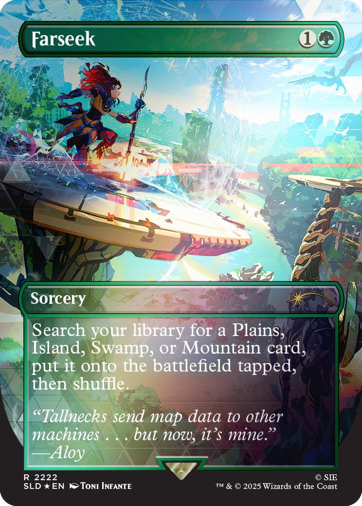 Farseek (Rainbow Foil) [Secret Lair Drop Series] Magic: The Gathering