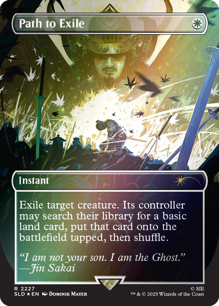 Path to Exile (2227) (Rainbow Foil) [Secret Lair Drop Series] Magic: The Gathering