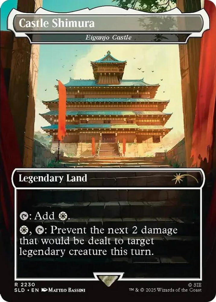Castle Shimura - Eiganjo Castle [Secret Lair Drop Series] Magic: The Gathering