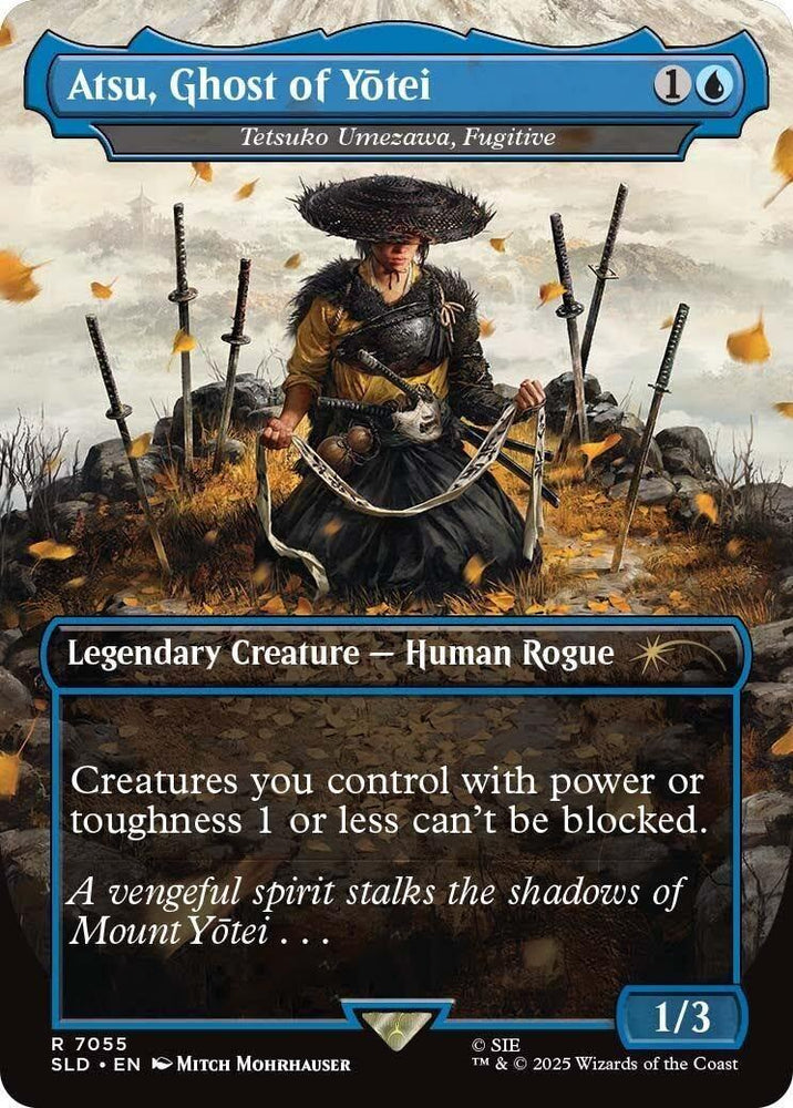 Atsu, Ghost of Yotei - Tetsuko Umezawa, Fugitive [Secret Lair Drop Series] Magic: The Gathering