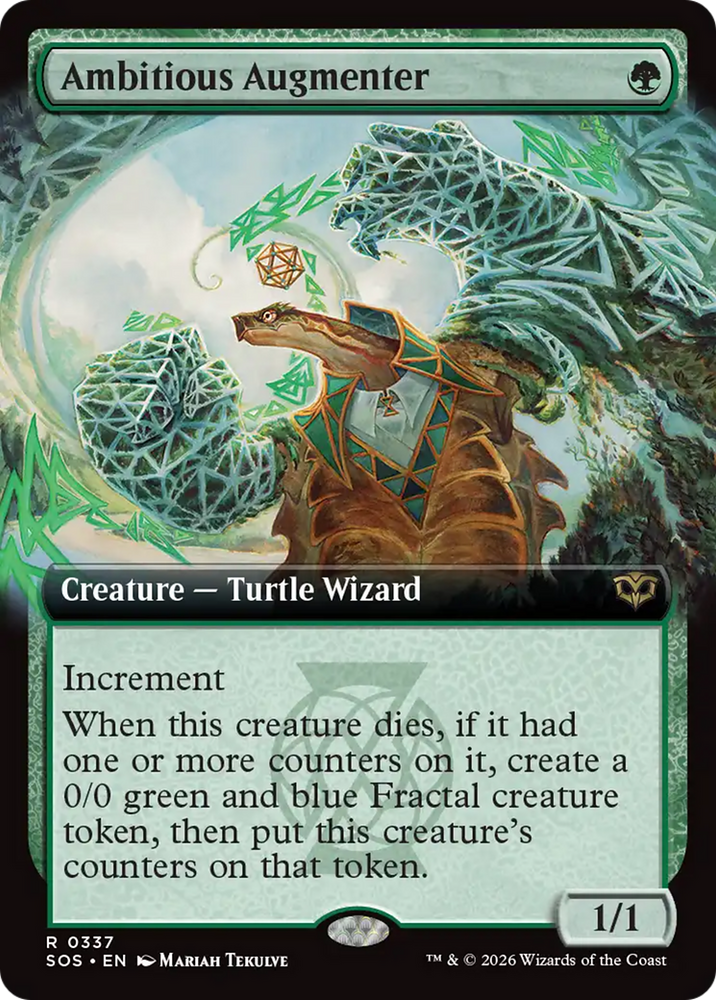 Ambitious Augmenter (Extended Art) [Secrets of Strixhaven] Magic: The Gathering