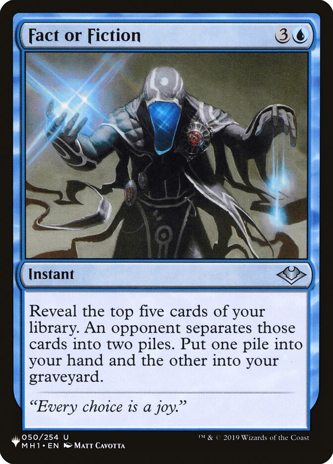Fact or Fiction [The List] Magic: The Gathering