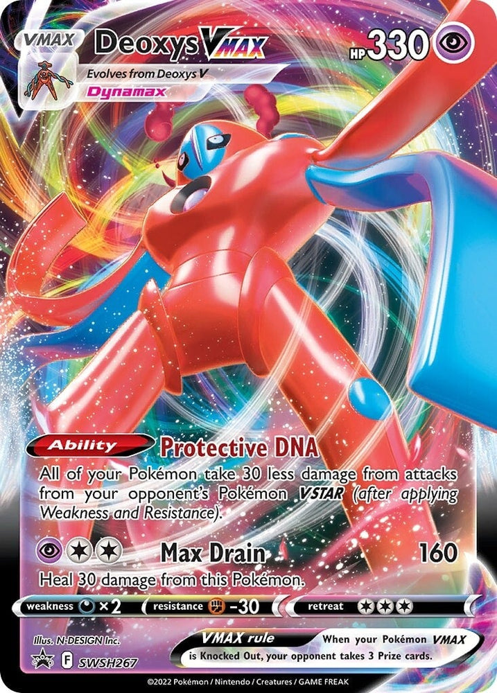 Deoxys VMAX (SWSH267) [Sword & Shield: Black Star Promos] Pokémon