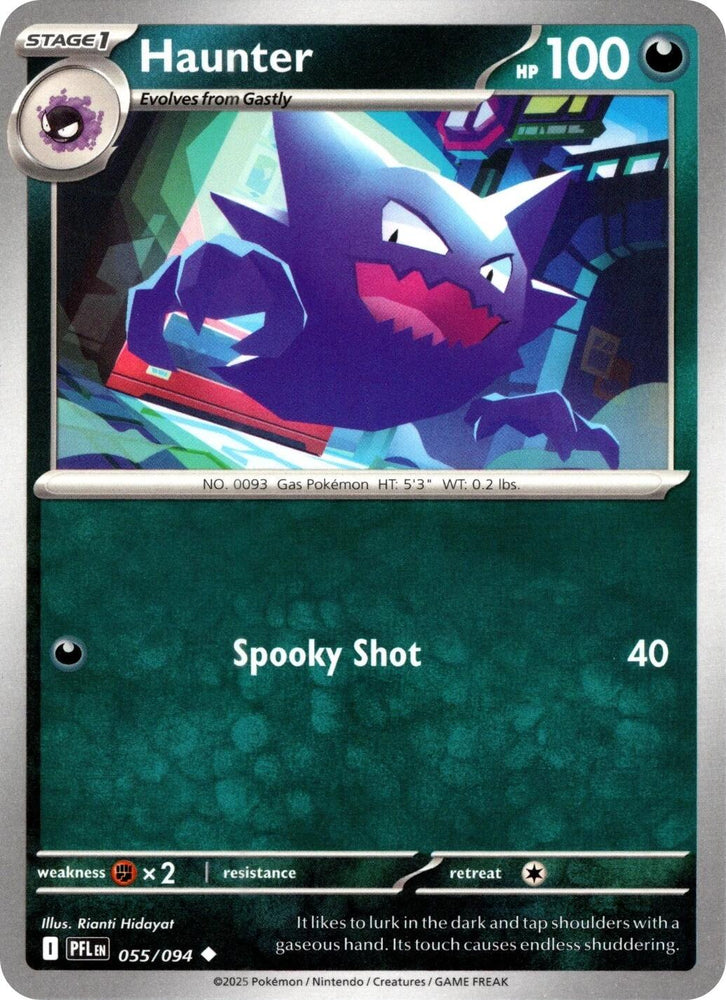 Haunter (055/094) [Mega Evolution: Phantasmal Flames] Pokémon