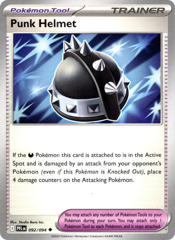 Punk Helmet (092/094) [Mega Evolution: Phantasmal Flames] Pokémon