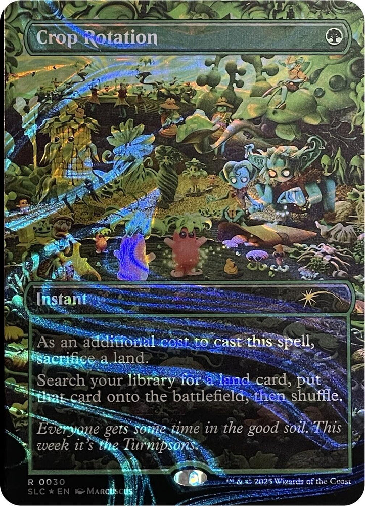 Crop Rotation (Halo Foil) [Secret Lair Countdown Kit] Magic: The Gathering
