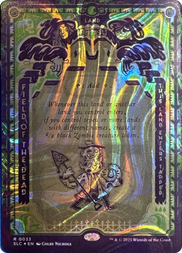 Field of the Dead (Halo Foil) [Secret Lair Countdown Kit] Magic: The Gathering