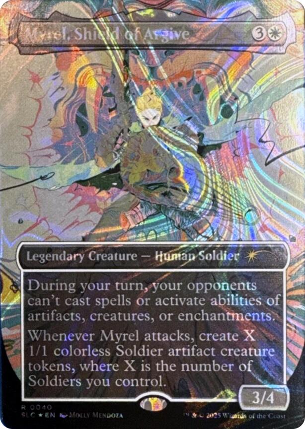 Myrel, Shield of Argive (Halo Foil) [Secret Lair Countdown Kit] Magic: The Gathering