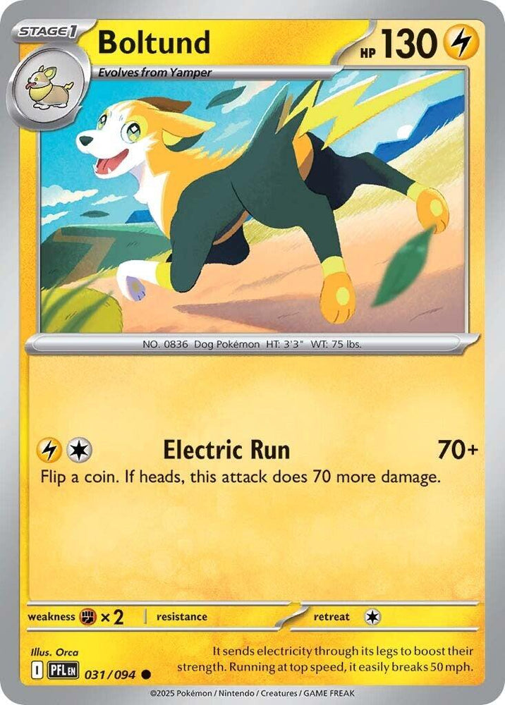 Boltund (031/094) [Mega Evolution: Phantasmal Flames] Pokémon