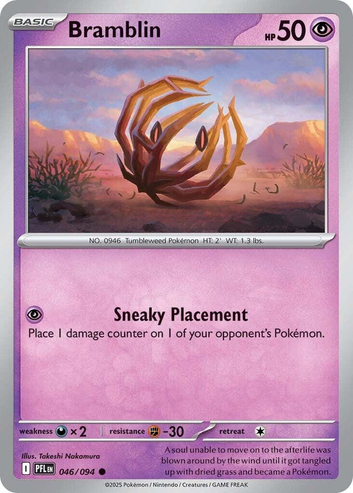 Bramblin (046/094) [Mega Evolution: Phantasmal Flames] Pokémon