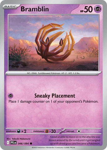 Bramblin (046/094) [Mega Evolution: Phantasmal Flames] Pokémon