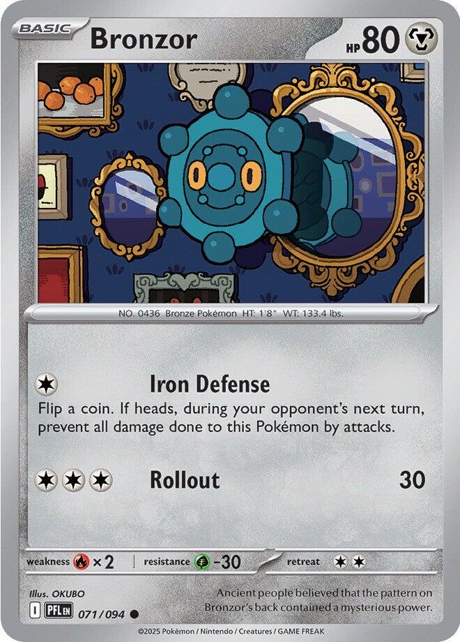 Bronzor (071/094) [Mega Evolution: Phantasmal Flames] Pokémon