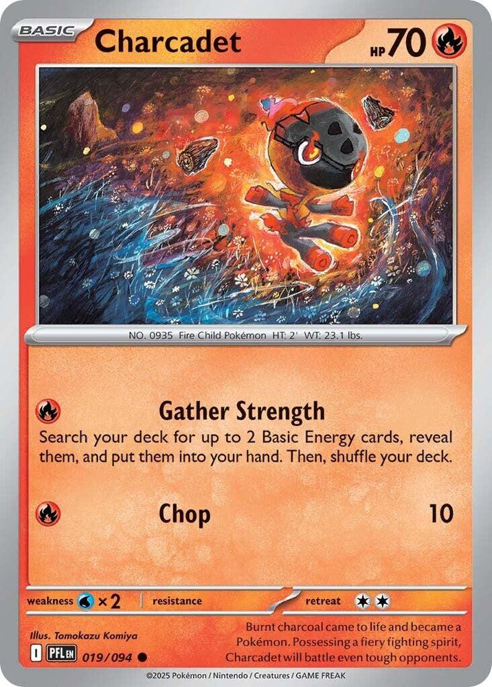 Charcadet (019/094) [Mega Evolution: Phantasmal Flames] Pokémon