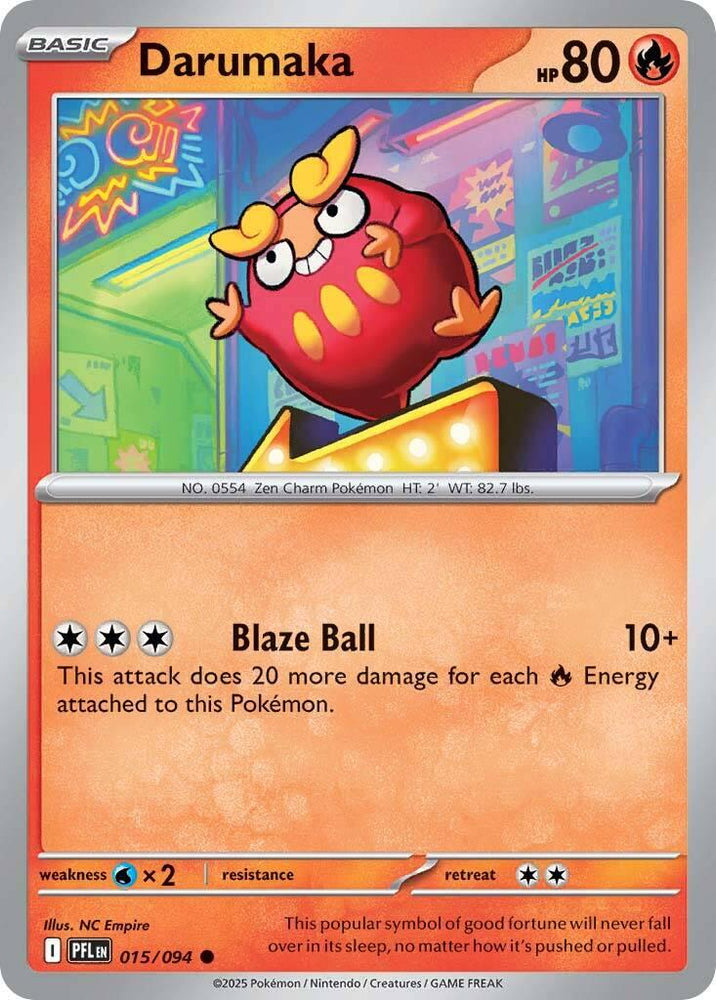 Darumaka (015/094) [Mega Evolution: Phantasmal Flames] Pokémon