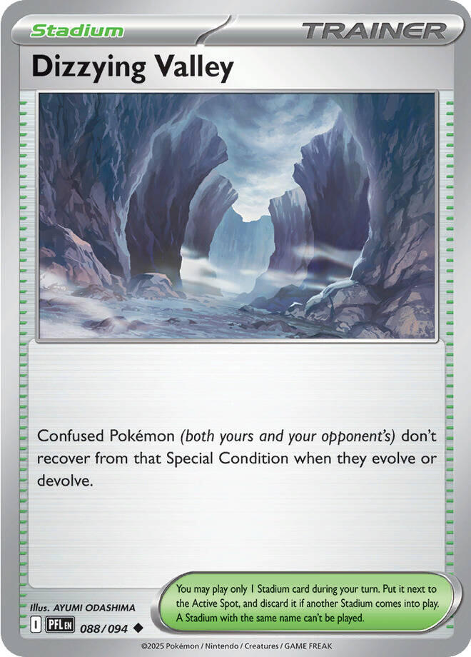 Dizzying Valley (088/094) [Mega Evolution: Phantasmal Flames] Pokémon