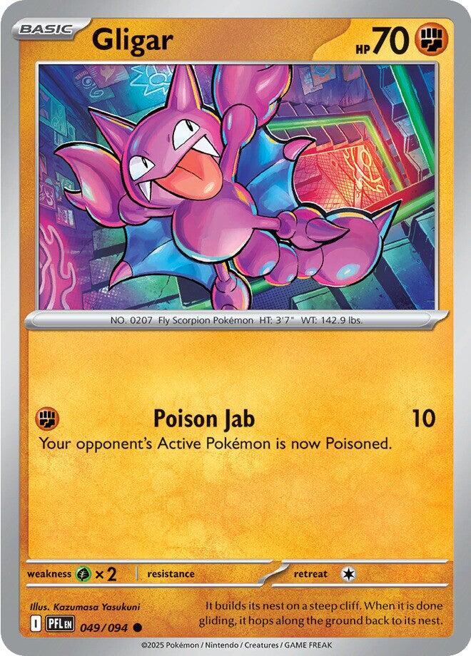 Gligar (049/094) [Mega Evolution: Phantasmal Flames] Pokémon