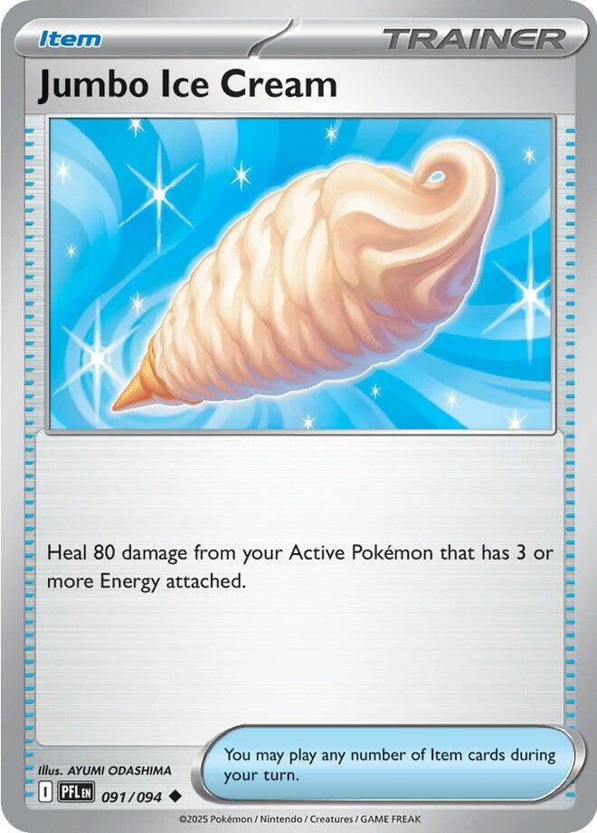 Jumbo Ice Cream (091/094) [Mega Evolution: Phantasmal Flames] Pokémon