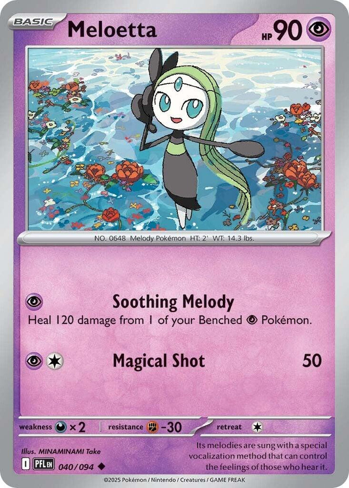 Meloetta (040/094) [Mega Evolution: Phantasmal Flames] Pokémon
