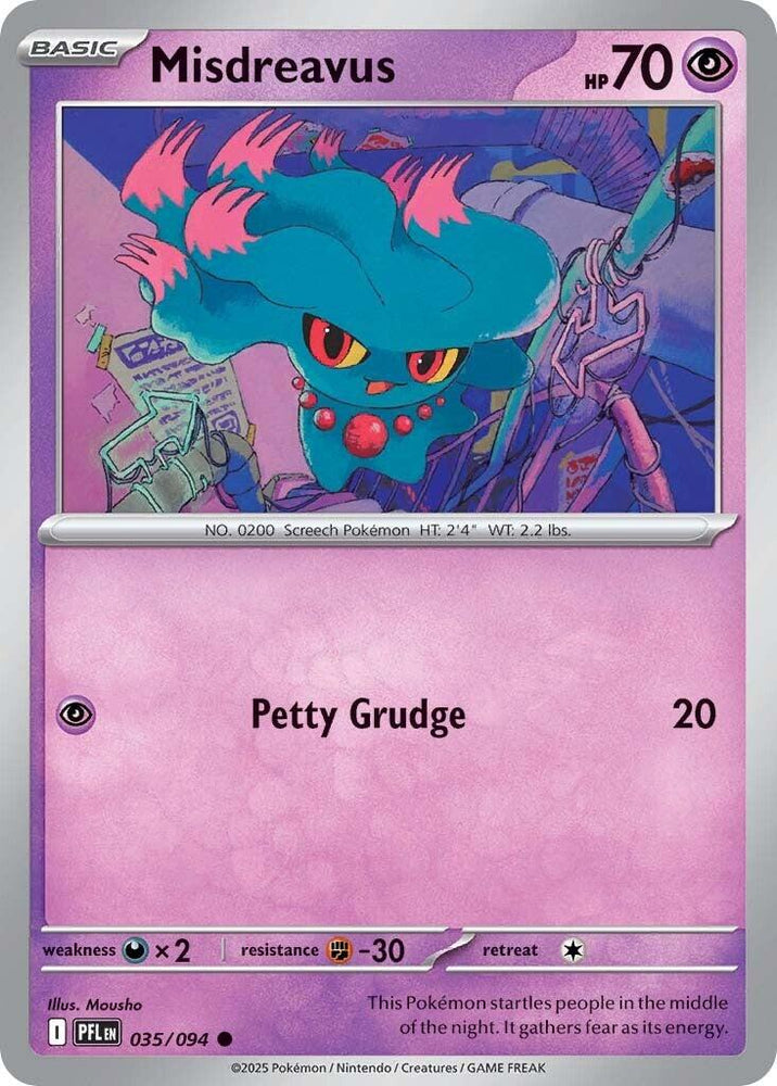 Misdreavus (035/094) [Mega Evolution: Phantasmal Flames] Pokémon