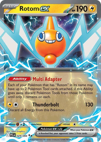 Rotom ex (029/094) [Mega Evolution: Phantasmal Flames] Pokémon