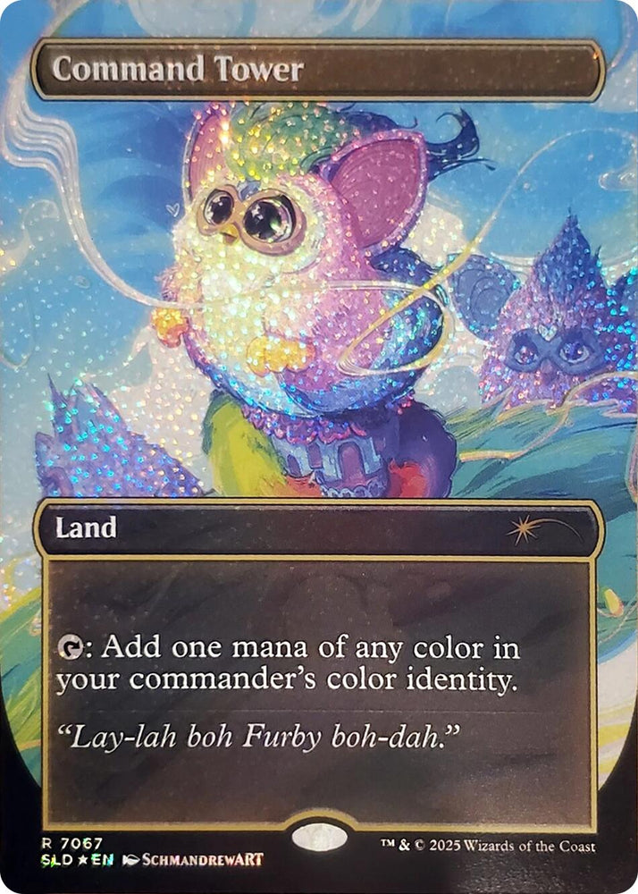 Command Tower (7067) (Confetti Foil) [Secret Lair Drop Series] Magic: The Gathering