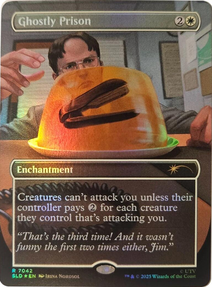 Ghostly Prison (7042) [Secret Lair Drop Series] Magic: The Gathering