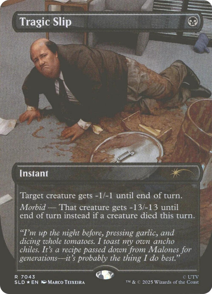 Tragic Slip [Secret Lair Drop Series] Magic: The Gathering