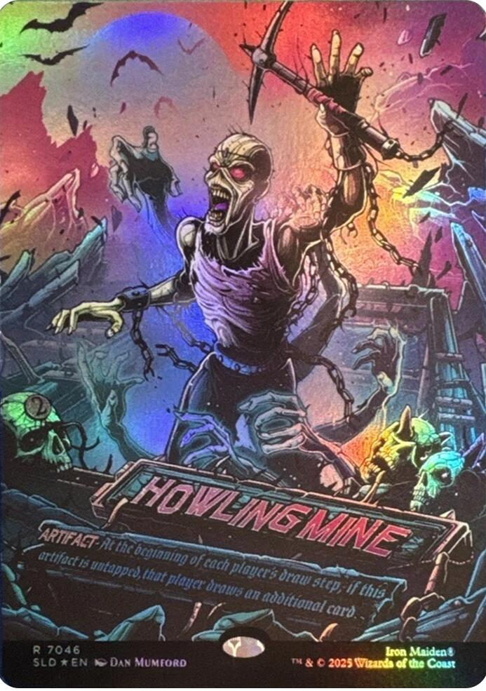 Howling Mine (7046) (Rainbow Foil) [Secret Lair Drop Series] Magic: The Gathering