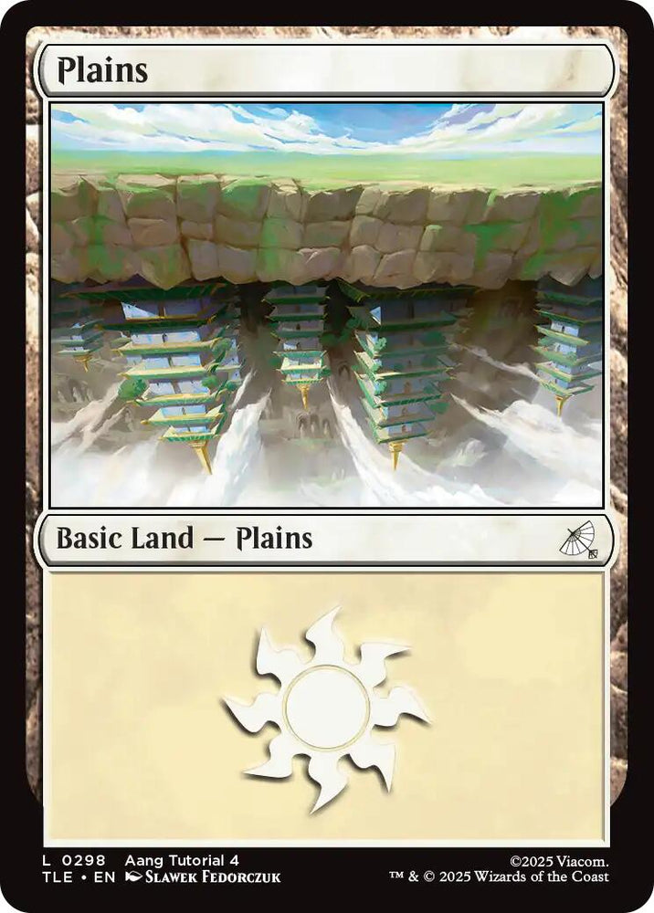 Plains (0298) [Avatar: The Last Airbender: Eternal-Legal] Magic: The Gathering